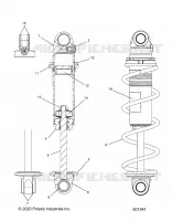 SUSPENSION, SHOCK ANTERIORE TRACK, MONOTUBE 7045530