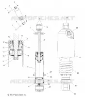 SHOCK ANTERIORE PISTA (INDY SP)(7043779)
