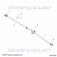 TRASMISSIONE, PROP SHAFT