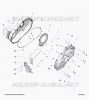 TRASMISSIONE, CLUTCH COVER, INNER/OUTER