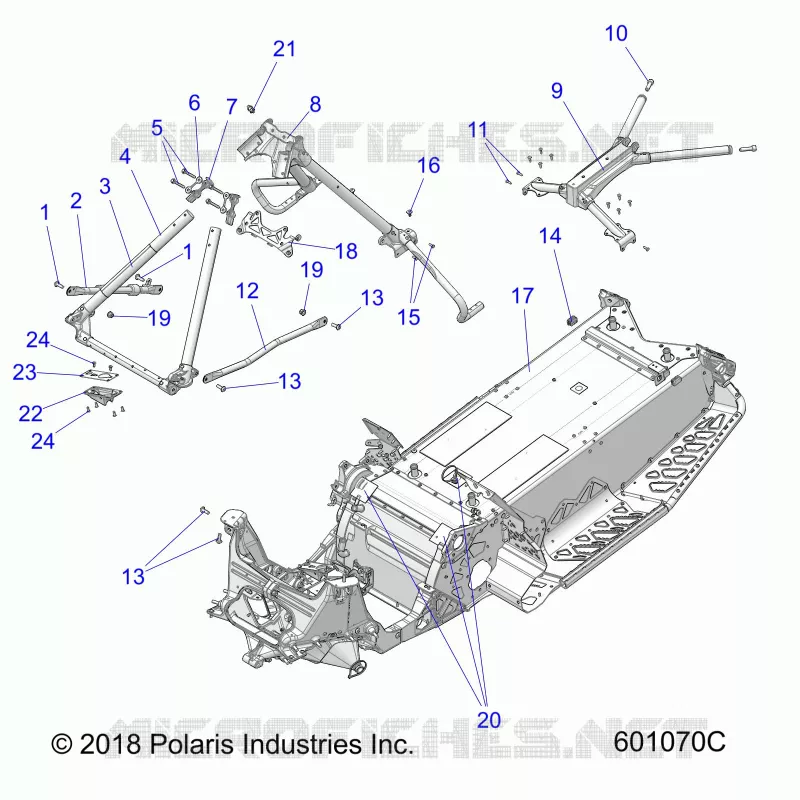 TELAIO, TELAIO ASM. AND OVER STRUCTURE
