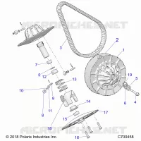 TRASMISSIONE, SECONDARY CLUTCH