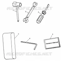 KIT DI STRUMENTI SL 900 B974091 and SL 1050 B974090 (4940974097C001)