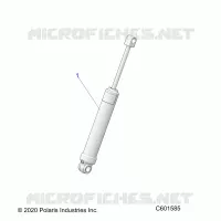 SUSPENSION, AMMORTIZZATORE POSTERIORE TRACK