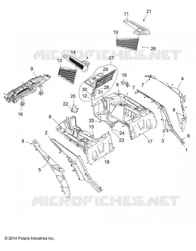 PORTAPACCHI POSTERIORE AND FENDERS