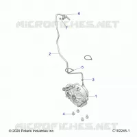 TRASMISSIONE, FRONT GEARCASE MOUNTING
