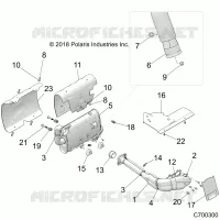 ENGINE, IMPIANTO DI SCARICO