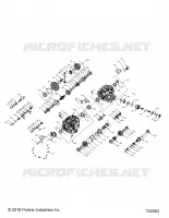 DRIVE TRAIN, PRINCIPALE SCATOLA INGRANAGGI INTERNALS