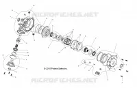 TRASMISSIONE, FRONT SCATOLA DEGLI INGRANAGGI INTERNALS
