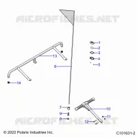 PARAURTI, REAR, FLAG, BEACON, AND PASS HANDLE