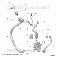 MOTORE, WATERPUMP AND BYPASS