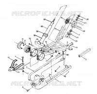 POSTERIORE SWING ARM   SHOCK 250 4X6 / W928627 (4922902290031A)