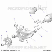 SUSPENSION, PORTAPACCHI POSTERIORE AND HUB