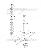 SUSPENSION, ANTERIORE MONTANTE