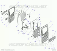 PORTES, REAR