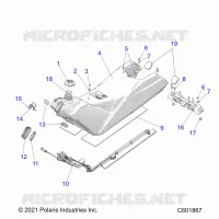 SISTEMA DI ALIMENTAZIONE CARBURANTE, FUEL TANK ASM.