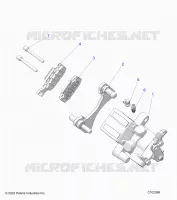 BRAKES, PINZA FRENO POSTERIORE