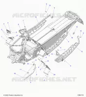 CHASSIS, PROTEZIONE FRIZIONE, FOOTRESTS, AND RUNNINGBOARDS