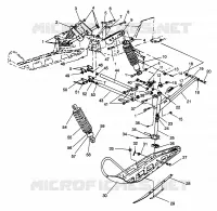 SOSPENSIONI ANTERIORI and SCIARE XLT SP 0966676 and EUROPEAN XLT SP E966676 (4931703170B002)