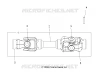 TRASMISSIONE, REAR PROP ALBERO