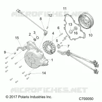 ENGINE, STATOR AND VOLANO