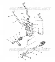 POMPA OLIO MONTAGGIO XLT/0930767,XLT SP/0930667    XLT SKS/0930567 (4923012301038A)