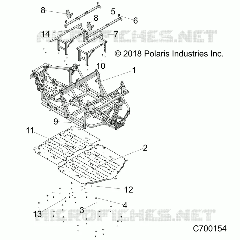 CHASSIS, MAIN FRAME AND SCIARED PLATES