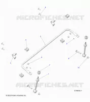 SUSPENSION, FRONT BARRA DI STABILIZZAZIONE