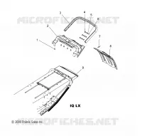 TELAIO, REAR PARAURTI  AND SNOWFLAP (LX)