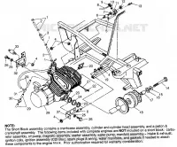 MONTAGGIO DEL MOTORE XPLORER 300 W969130 (4935903590A010)