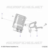 ELETTRICO, ECU MOUNTING