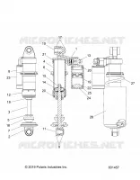 SUSPENSION, SHOCK ANTERIORE TRACK (7044878)