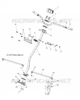 STEERING, H-BAR, STEERING POST, TIE ROD