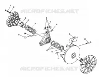 TRASMISSIONE FRIZIONE SPORT 0980443 and SPORT TOURING 0980243 (4942054205C001)