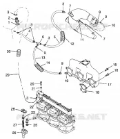 SISTEMA DI RAFFREDDAMENTO SLTX B974590 and INTL. SLTX I974590 (4941214121B006)