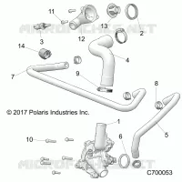 MOTORE, WATERPUMP AND BYPASS