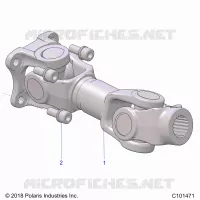 DRIVE TRAIN, PROP POSTERIORE ALBERO