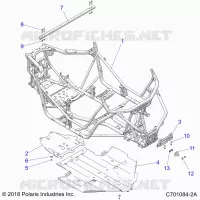 CHASSIS, MAIN FRAME AND SCIARED PLATE