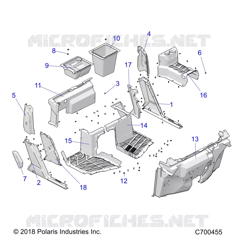 PAVIMENTO ANTERIORE- R19RSK99AS/A9/AD/BS/B9/BD (C700455)