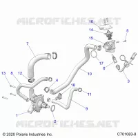 MOTORE, WATERPUMP AND BYPASS