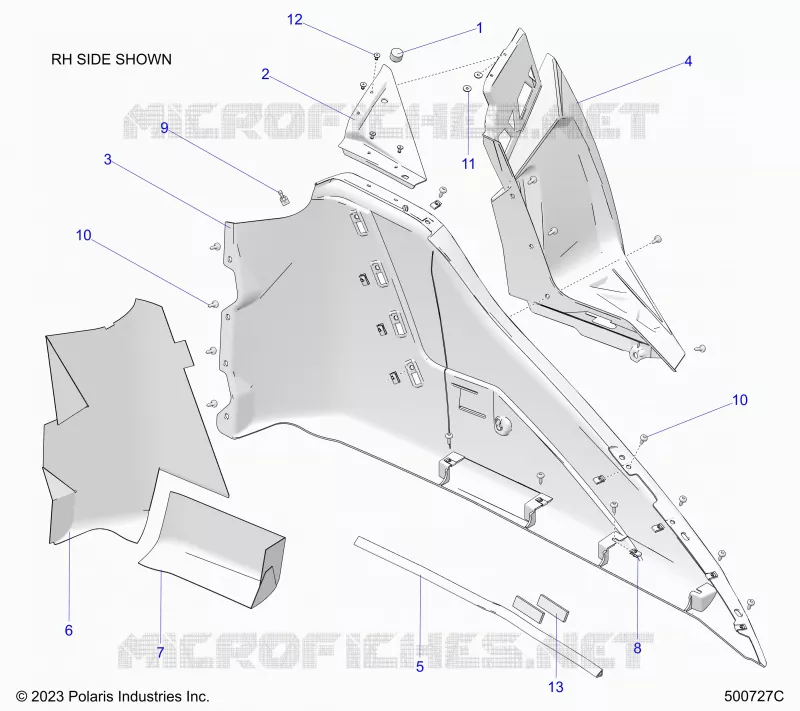 BANDELLE LATERALI CARROZZERIA PANELS