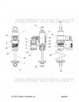 SUSPENSION, SHOCK ANTERIORE TRACK, VELOCITY 7045536
