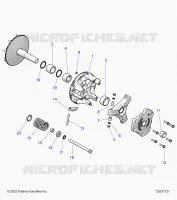 TRASMISSIONE, PRIMARY CLUTCH