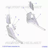 CARROZZERIA POSTERIORE FENDERS