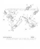 CHASSIS, PROTEZIONE FRIZIONE AND FOOTRESTS