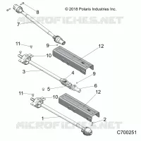 TRASMISSIONE, FRONT, MID, REAR PROP SHAFT