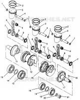 PISTONEEE   ALBERO MOTORE STORM 0965782, STORM SKS 0965582,  EURO STORM E965782 (4931593159D004)