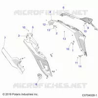 CARROZZERIA POSTERIORE FENDERS
