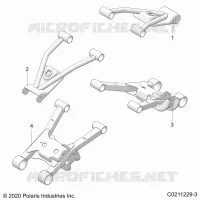 SOSPENSIONE POSTERIORE CONTROL ARMS