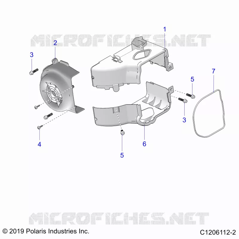 ENGINE, FAN COVER AND SINDONE